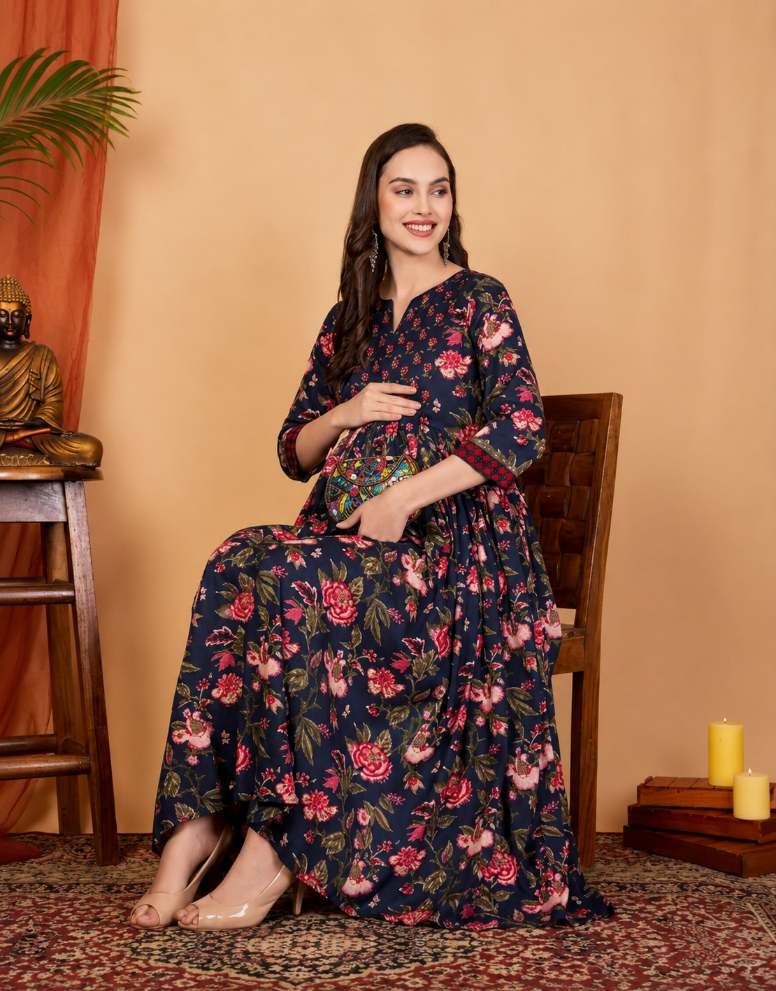 Best Moms feeding maternity kurti - maternity dress -Best Moms